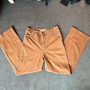 Madewell "Emmett" Wide Leg Pant Sz: 31 Tall